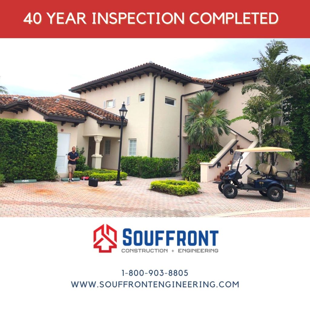 40 year Building Recertification Completed by Souffront Souffront