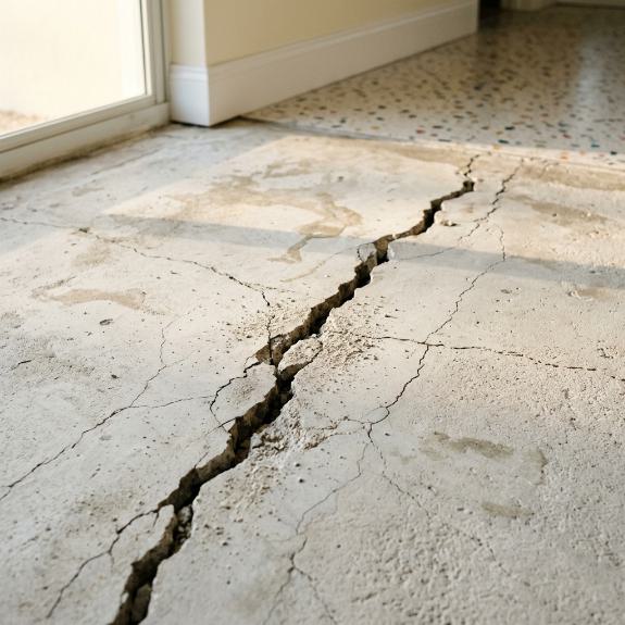 Concrete cracked Slab Miami